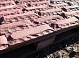 Плитка из песчаника двойной скол 3см  цвет: терракотово-красный